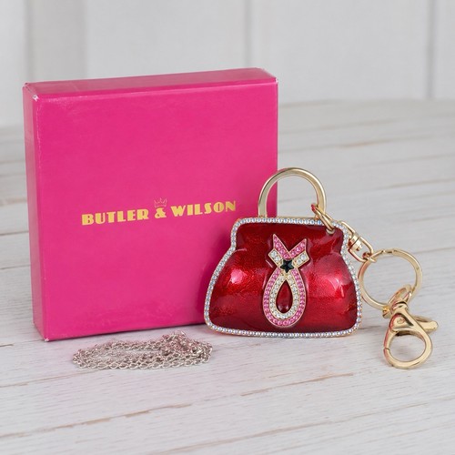 Butler wilson red handbag - butler,