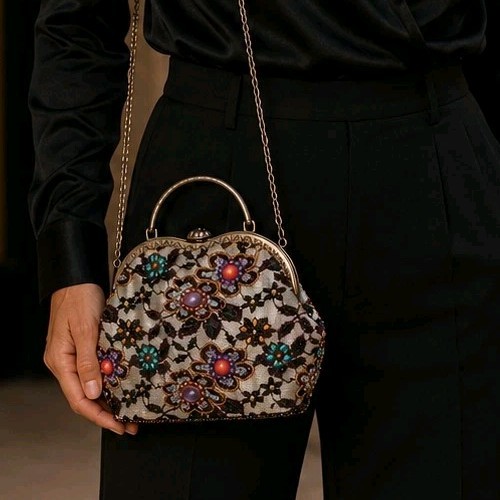 Butler wilson floral beaded - butler,